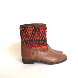 Genuine Leather Boots with...