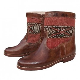 Genuine Leather Boots with...