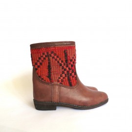 Genuine Leather Boots with...