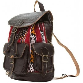 Autentisk rygsæk med kilim