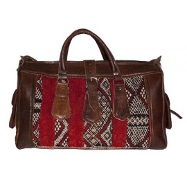 Genuine leather travel bag...
