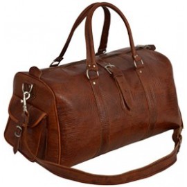 Genuine leather travel bag
