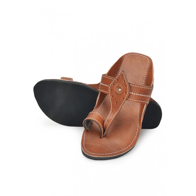 genuine leather sandal handmade high end finish - Cuiroma