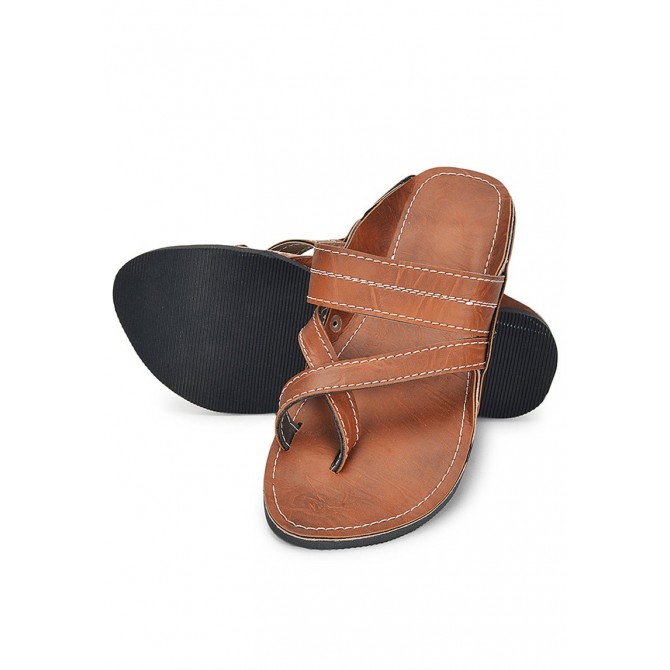 Sandales Espadrilles Vintage En Cuir Faites Main Au Pakistan - Taille 44 EU - Occasion