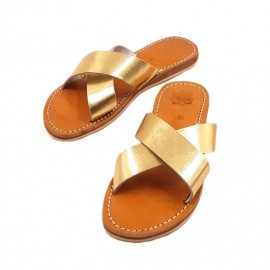 Sandale artisanale en cuir...