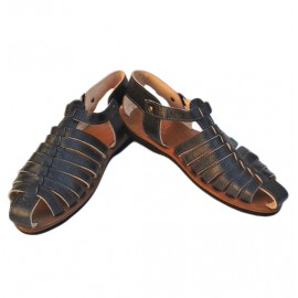 Natural leather sandals