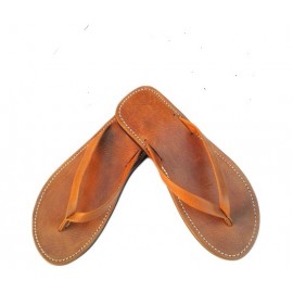 Sandale artisanale en cuir...