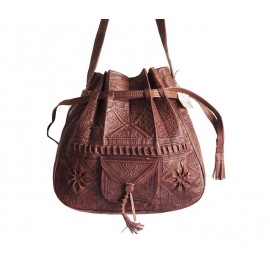 Sac en cuir véritable...