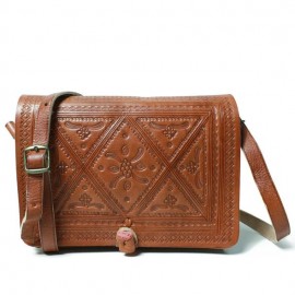 Sac a bandoulière Marron en...
