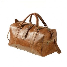genuine leather travel bag