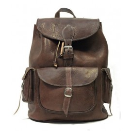 Sac à dos en cuir véritable...