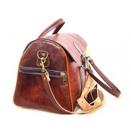 bolsa de viaje de cuero...