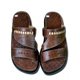 Sandale artisanale en cuir...