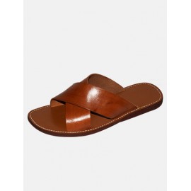 Handcrafted genuine leather sandal with quality finish