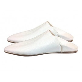 Babouche homme cuir