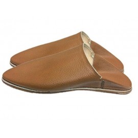 Brown slippers for men