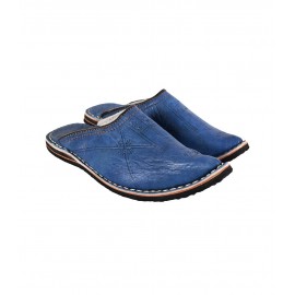 Berber leather slipper