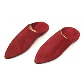 Spitzschuh aus Wildleder