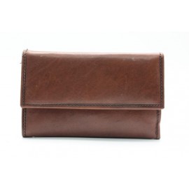 Handmade real brown leather...