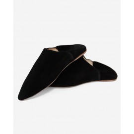Babouche en vrai cuir...
