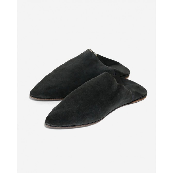 real leather slippers