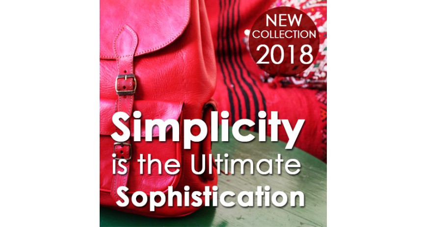 Simplicity is the ultimate sophistication !